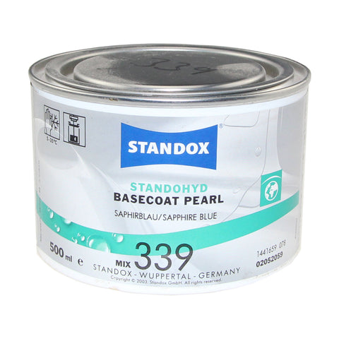 Standox Standohyd PLUS Basislack MIX 339 Pearl, Saphirblau 0,5L Dose