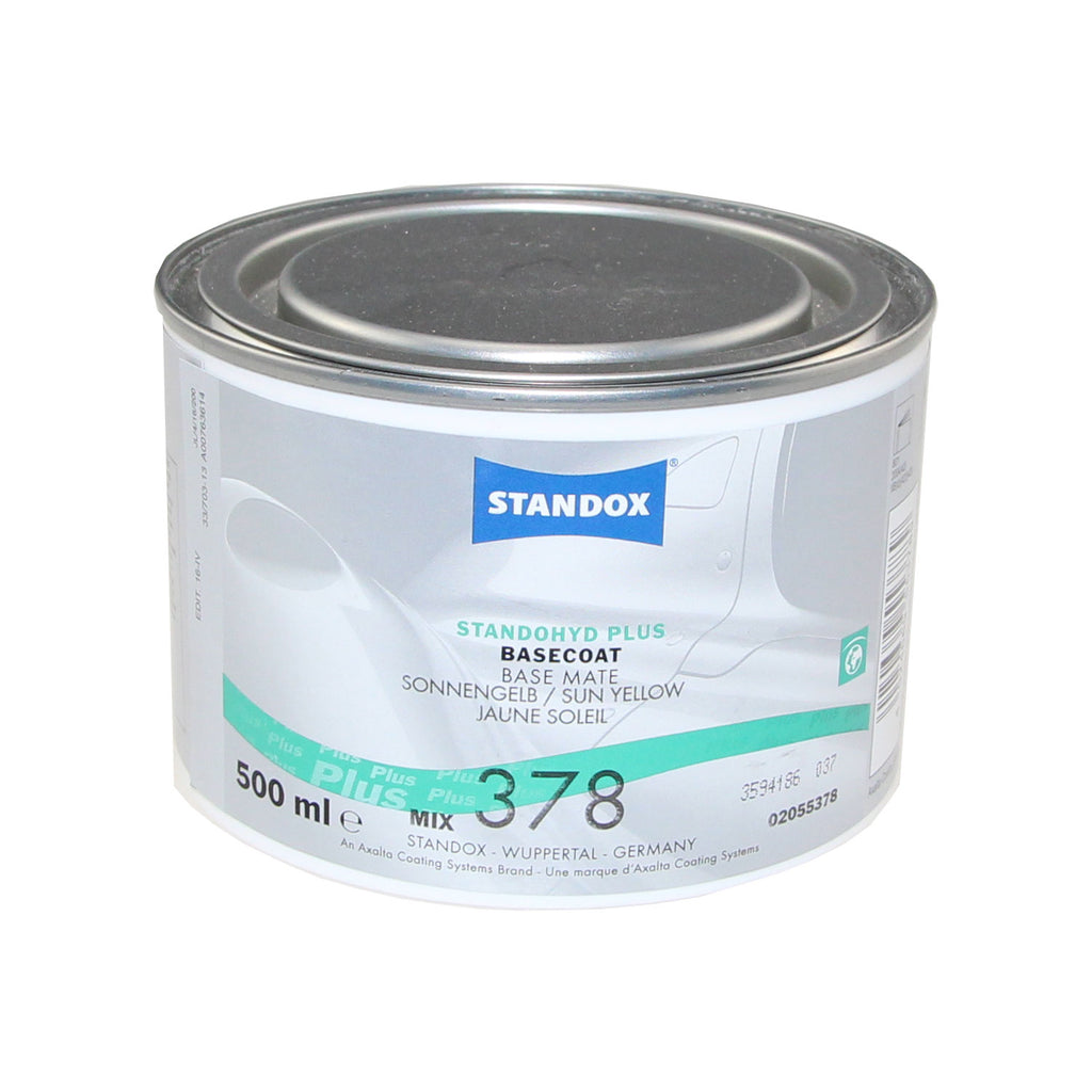 Standox Standohyd PLUS Basislack MIX 378 Sonnengelb 0,5L Dose