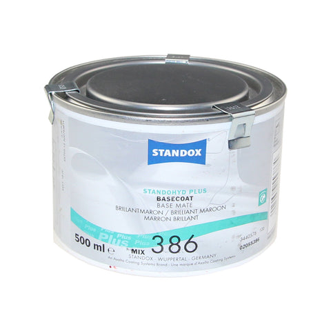 Standox Standohyd PLUS Basislack MIX 386 Brillantmaron 0,5L Dose