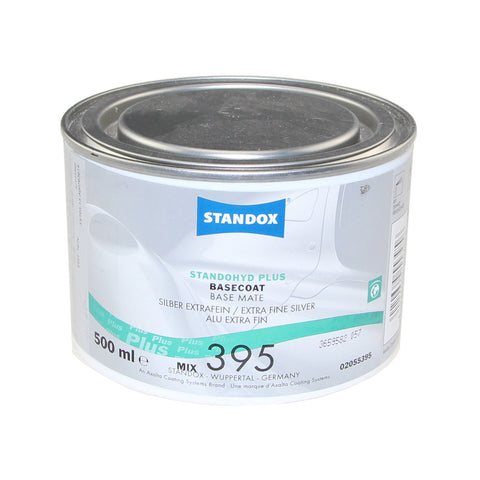 Standox Standohyd PLUS Basislack MIX 395 Silber extrafein 0,5L Dose