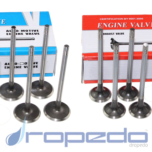 4er Set Einlass und Auslassventile 06D109601M 06D109611T