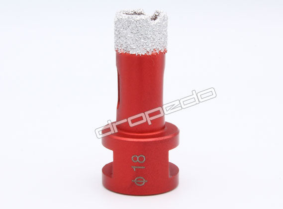 Diamantbohrkrone Kernbohrer Fliesenbohrer für Winkelschleifer 18 mm Durchmesser