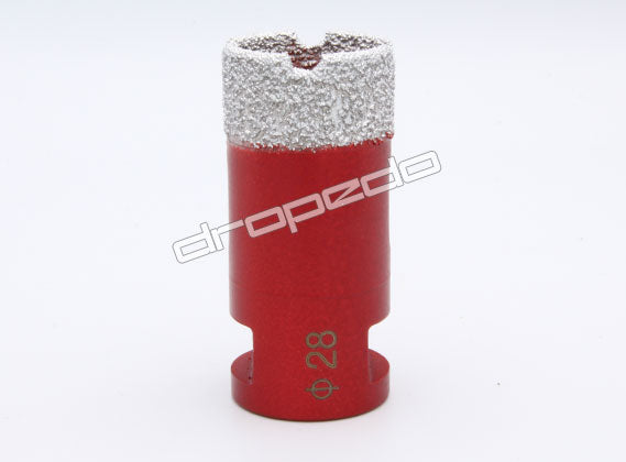 Diamantbohrkrone Kernbohrer Fliesenbohrer für Winkelschleifer 28 mm Durchmesser