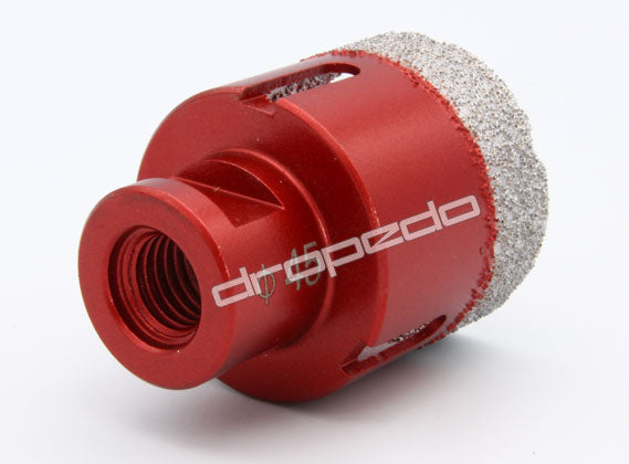 Diamantbohrkrone Kernbohrer Fliesenbohrer für Winkelschleifer 45 mm Durchmesser