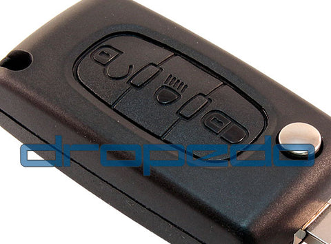 Autoschlüssel Schlüssel Klappschlüssel Gehäuse Autoschlüsselgehäuse für Citroen C2 C3 C4 C5 BERLINGO C-CROSSER GRAND PICASSO