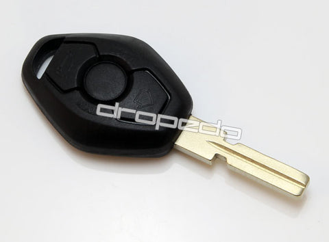 Autoschlüssel Schlüssel Gehäuse 3 Tasten für BMW Rohling fest HU58