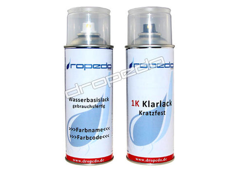 Set Sprühdose für KIA 400ml + Klarlack 400ml